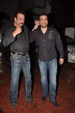 Sanjay Dutt, Raj Kundra at Raj Kundra_s birthday bash in Juhu, Mumbai on 8th Sept 2012 (115).JPG